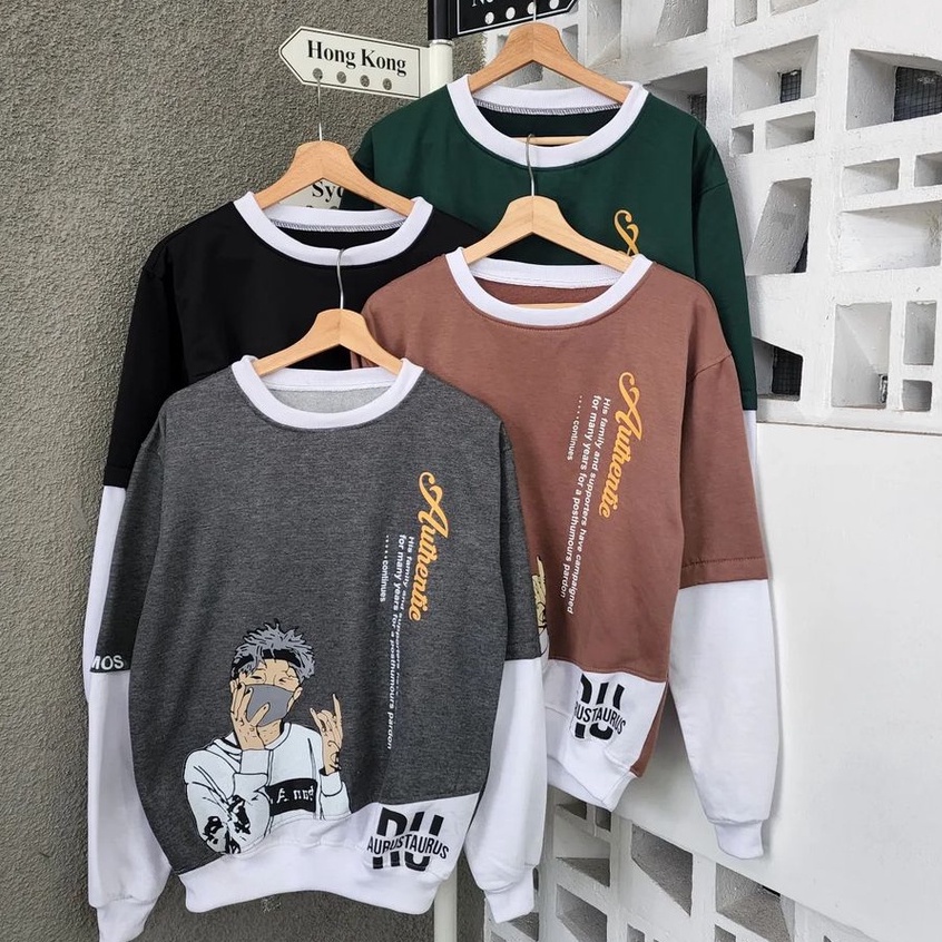 Outwear Wanita Sweater Authentic Bahan Pleece Terbaru Gaya Korean