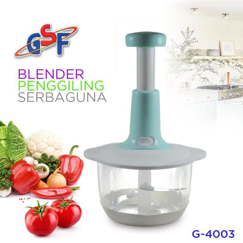 Blender daging manual serbaguna - pelumat pencacah bumbu GSF G-4003