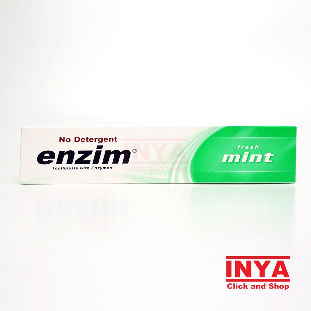 ENZIM FRESH MINT NO DETERGENT TOOTHPASTE 160gr - Pasta Gigi - Odol