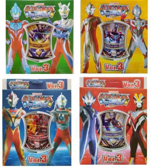 >Laku Keras Kartu Ultraman Fusion Fight Versi 3- Ultraman Card Seri 3 ,,,,,