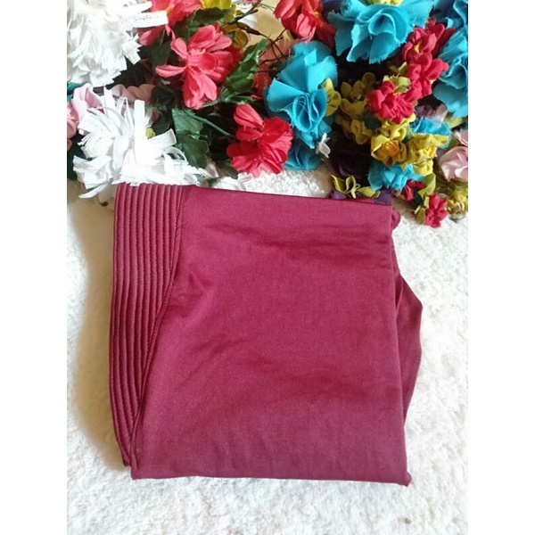 Hijab Insta Marissa / Jilbab Instan Murah/Hijab Instan-Marun