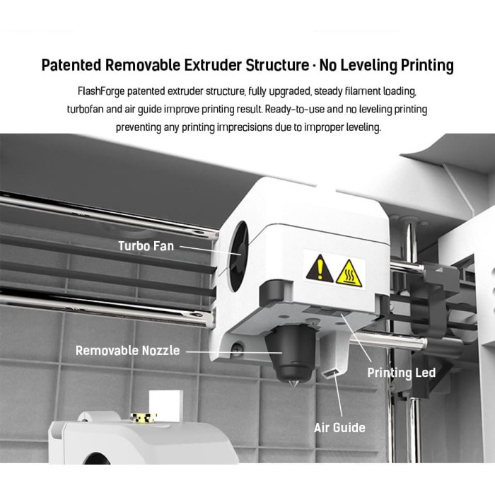 3D Printer Flashforge Adventurer 3 Compact Size for School University
