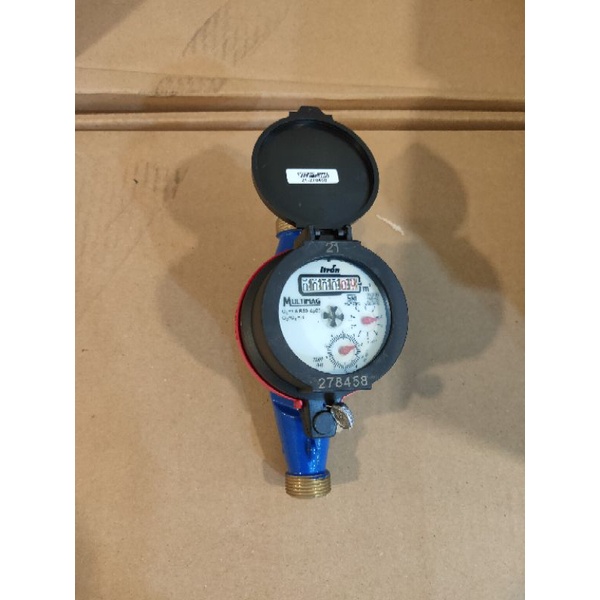 water meter Brass ITRON 1/2 INCH
