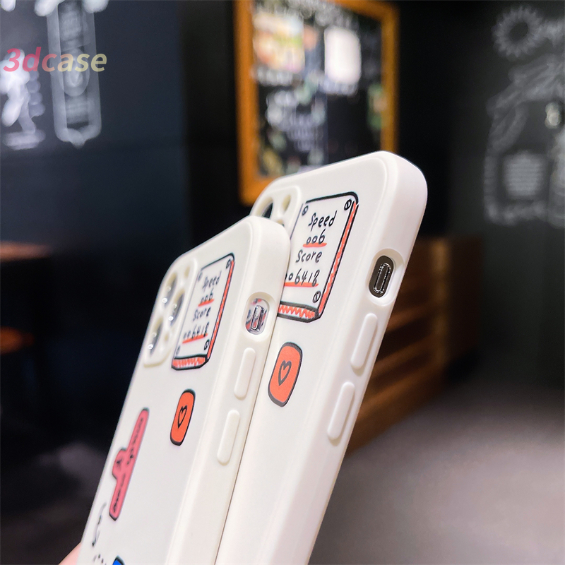 Casing Soft Case Compatible For IPhone 11 12 13 PRO MAX 13 mini 6 7 6S 8 Plus X XR XSMAX Se 2020 6SPlus 7Plus 6Plus 8Plus XS A16 A15 A7 A5S Y20 Y12 Tetris Game Glossy Camera Lens Protector Cover