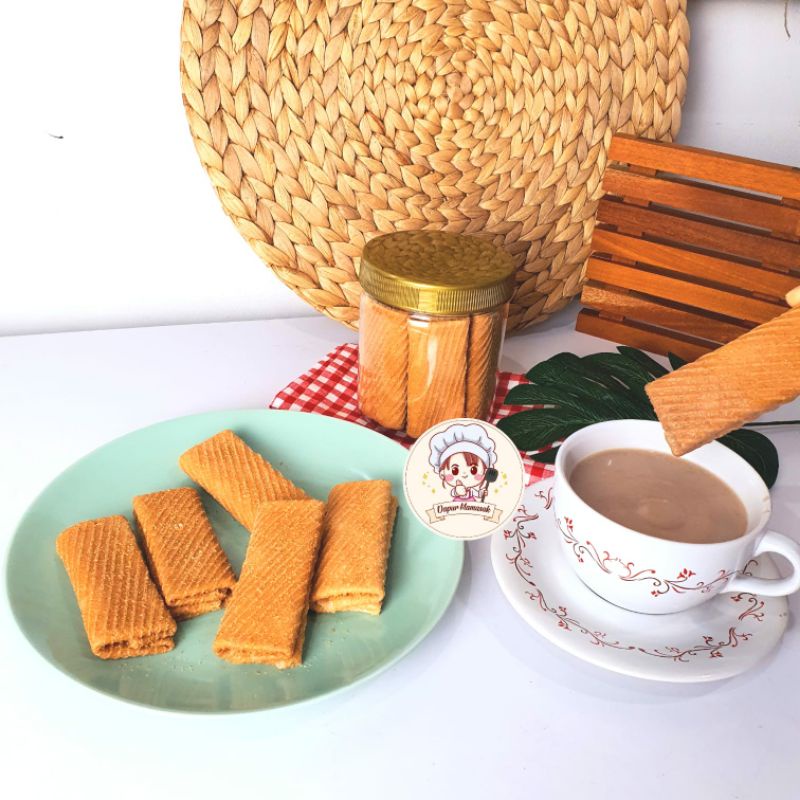 DM - KUE SEMPRONG LIPAT DOMPET RASA DURIAN / PISANG, KUE SEMPRONG LIPAT TERLARIS