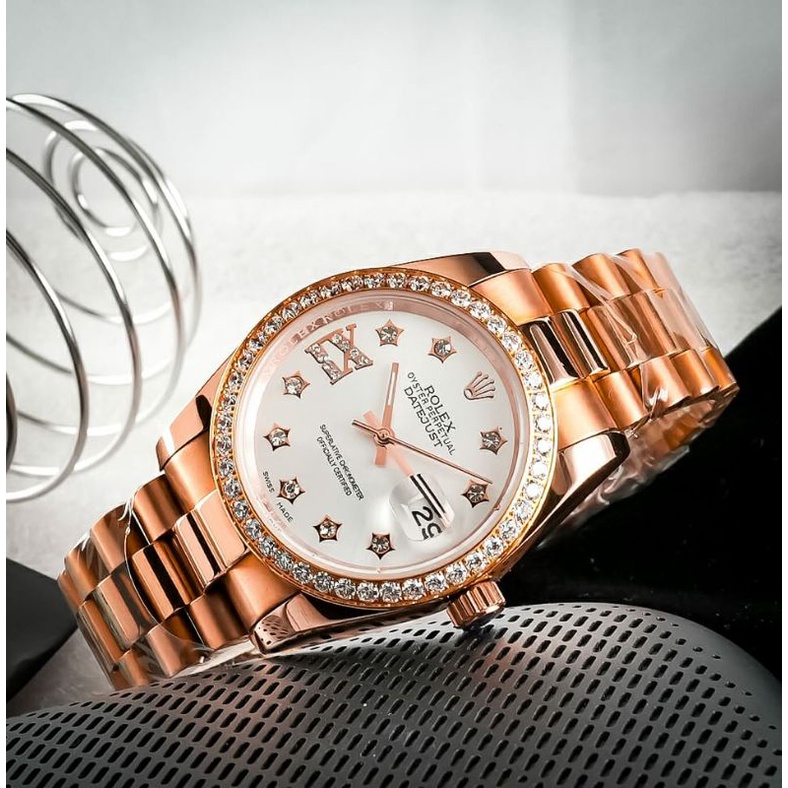 Jam Tangan Pria Merk Rolex Datejust Stainless Automatic