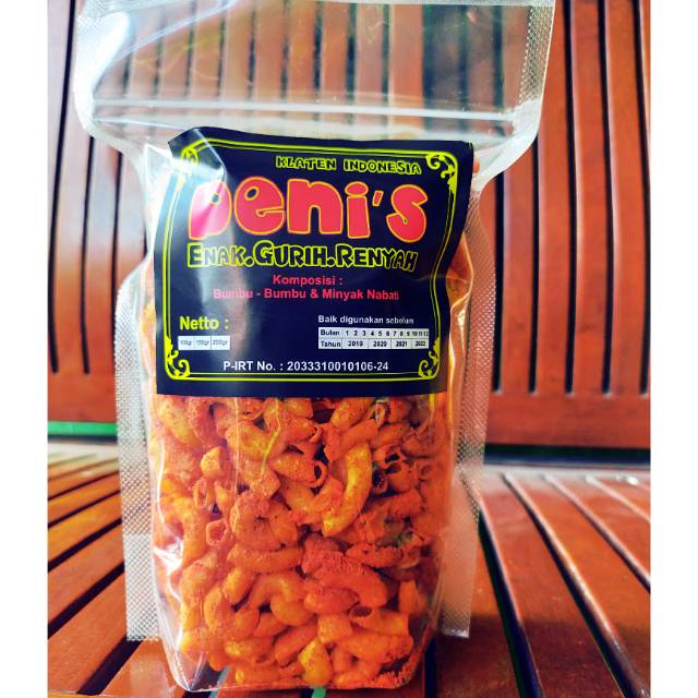 

Makaroni (bantat). Balado pedas 250gr. Murah bangeettt