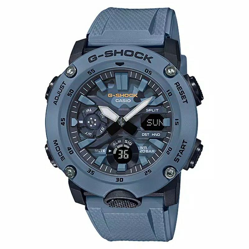 JAM TANGAN PRIA CASIO G-SHOCK GA-2000SU-2ADR GARANSI GAP