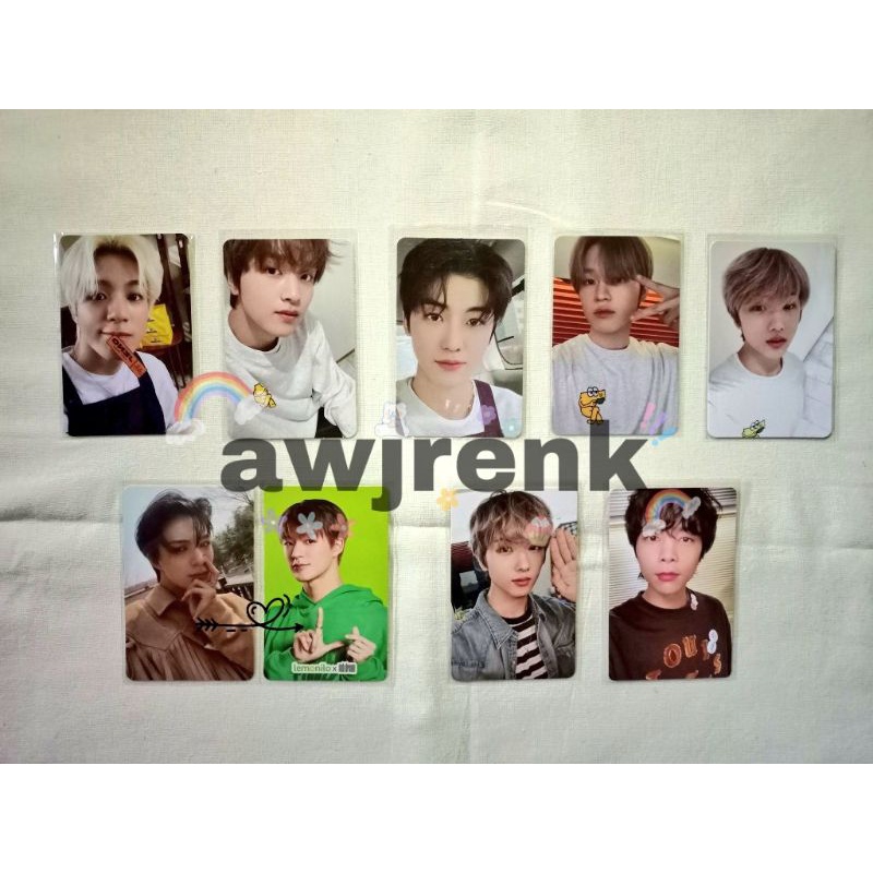 Photocard Cafe Jeno Jaemin Haechan Chenle Jisung Jeno Chilling Lemonilo SG22 Johnny