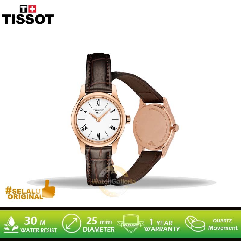Jam Tangan Wanita TISSOT T063.009.36.018.00 Original