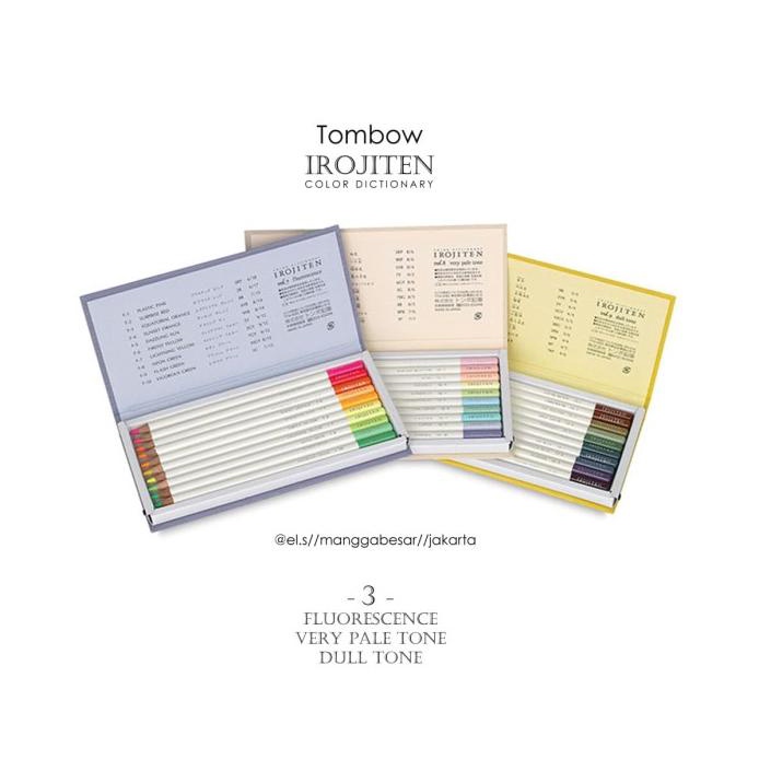 

Tombow Irojiten Seascape Premium Color Pencils
