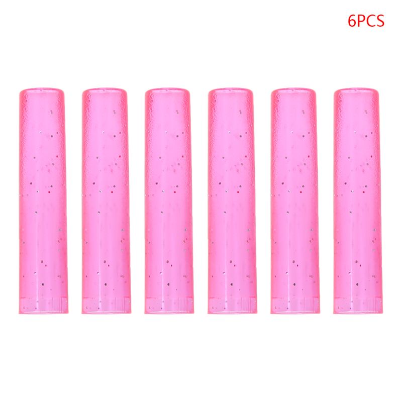Mary 6Pcs Penutup Lengan Pensil Lucu Extender Pelindung Plastik Perlengkapan Sekolah New