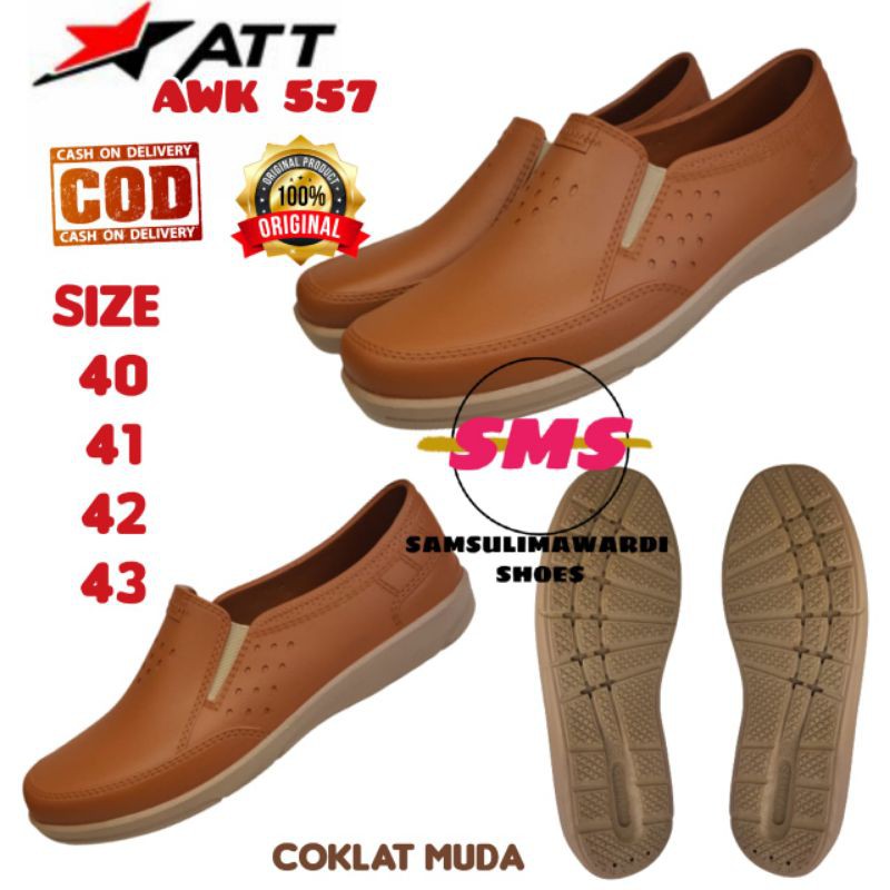 SEPATU KARET SLIP ON ATT ORIGINAL TERLARIS