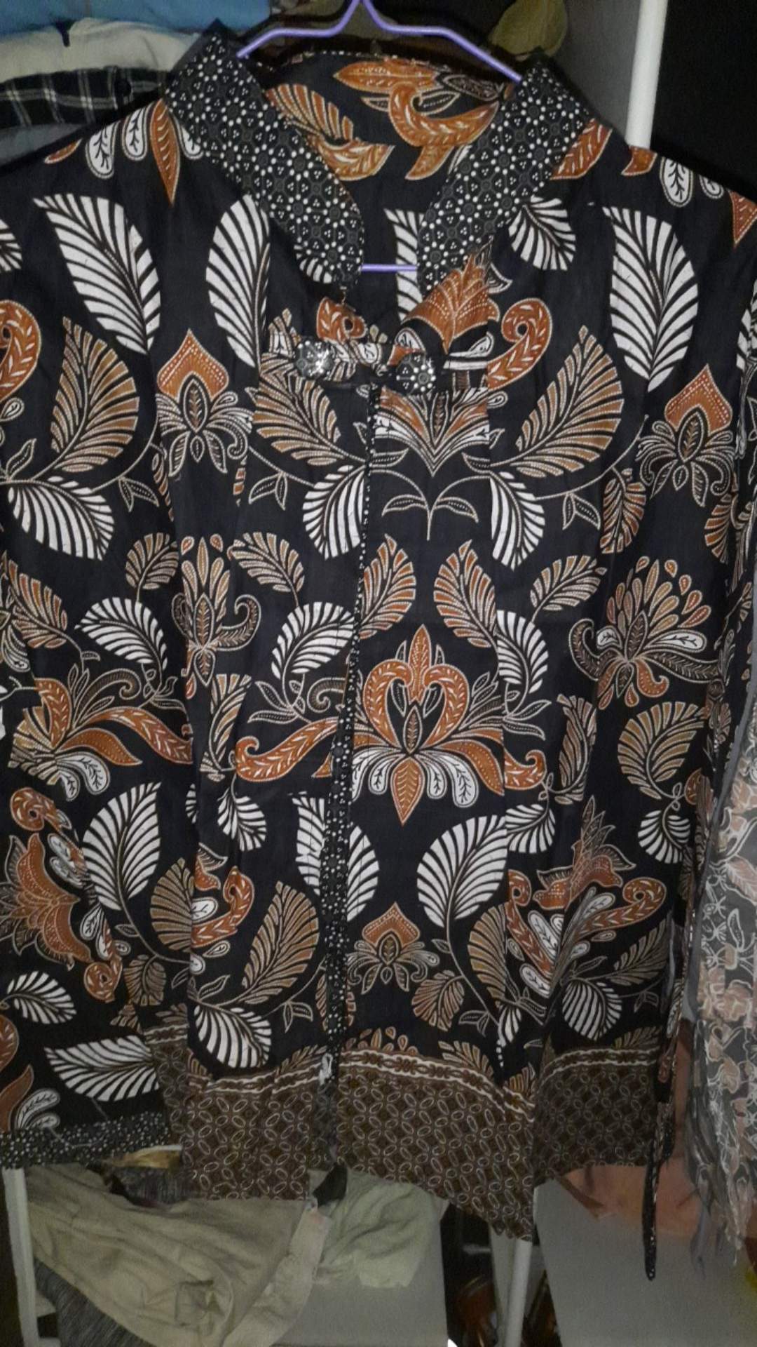 Atasan Batik Dolby Dolbi Dobby Doby Tenun Sutra Tulis Halus Katun Atbm Baron ,sarombit Atasan