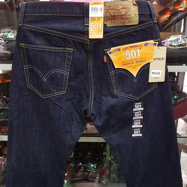 Celana Levis 501 navy import original