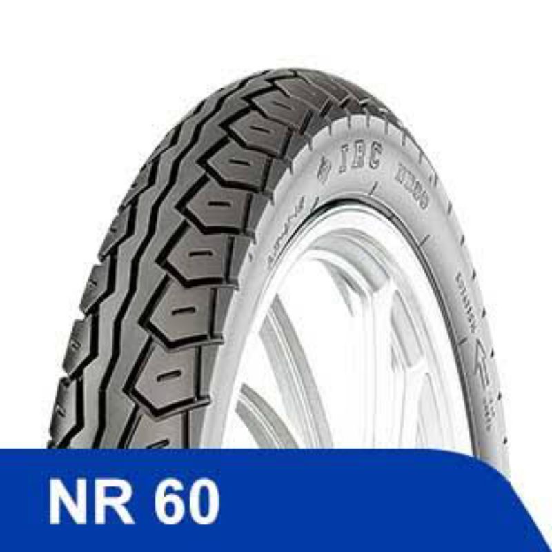 IRC NR60  BAN LUAR MOTOR RING DEPAN BELAKANG RING 17(BUKAN TUBLES)UKURAN 250-17 STOK SEMUA BARU NO K