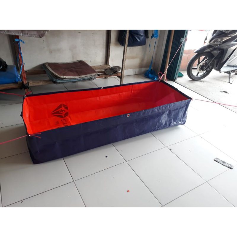 terpal kolam ikan TYPE A5 ukuran (140×50×30)