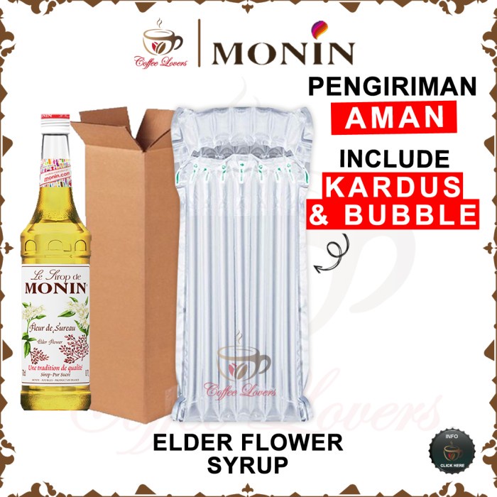 

MONIN SYRUP ELDER FLOWER SIRUP MONIN BIG SALE