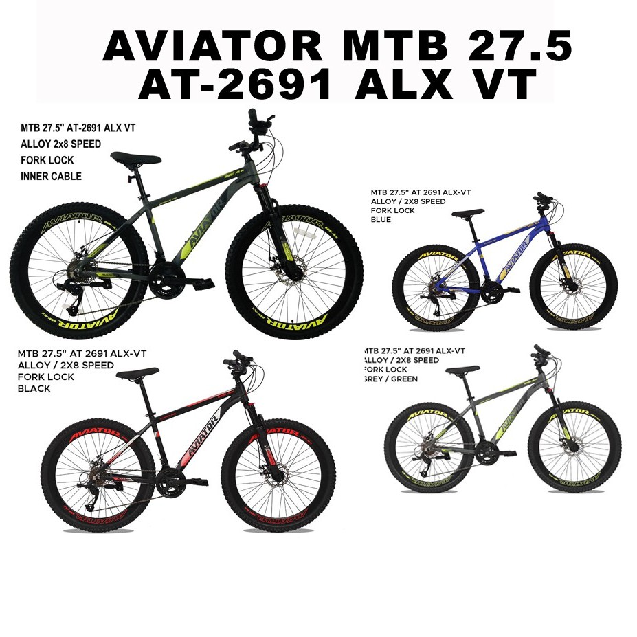 SEPEDA GUNUNG MTB AVIATOR 27.5 2691 ALX VT