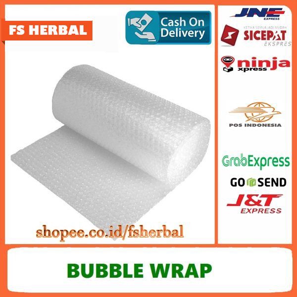 

Tambahan Plastik Bubble/ Bubble Wrap