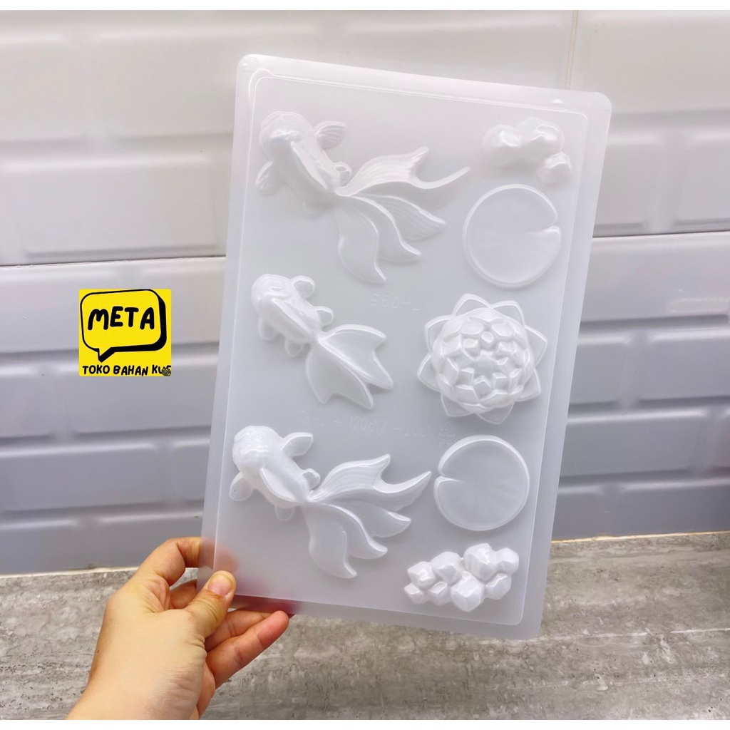 CETAKAN IKAN MAS / CETAKAN AGAR JELLY PUDING / CETAKAN COKLAT / CETAKAN IKAN TERATAI / CETAKAN IKAN 