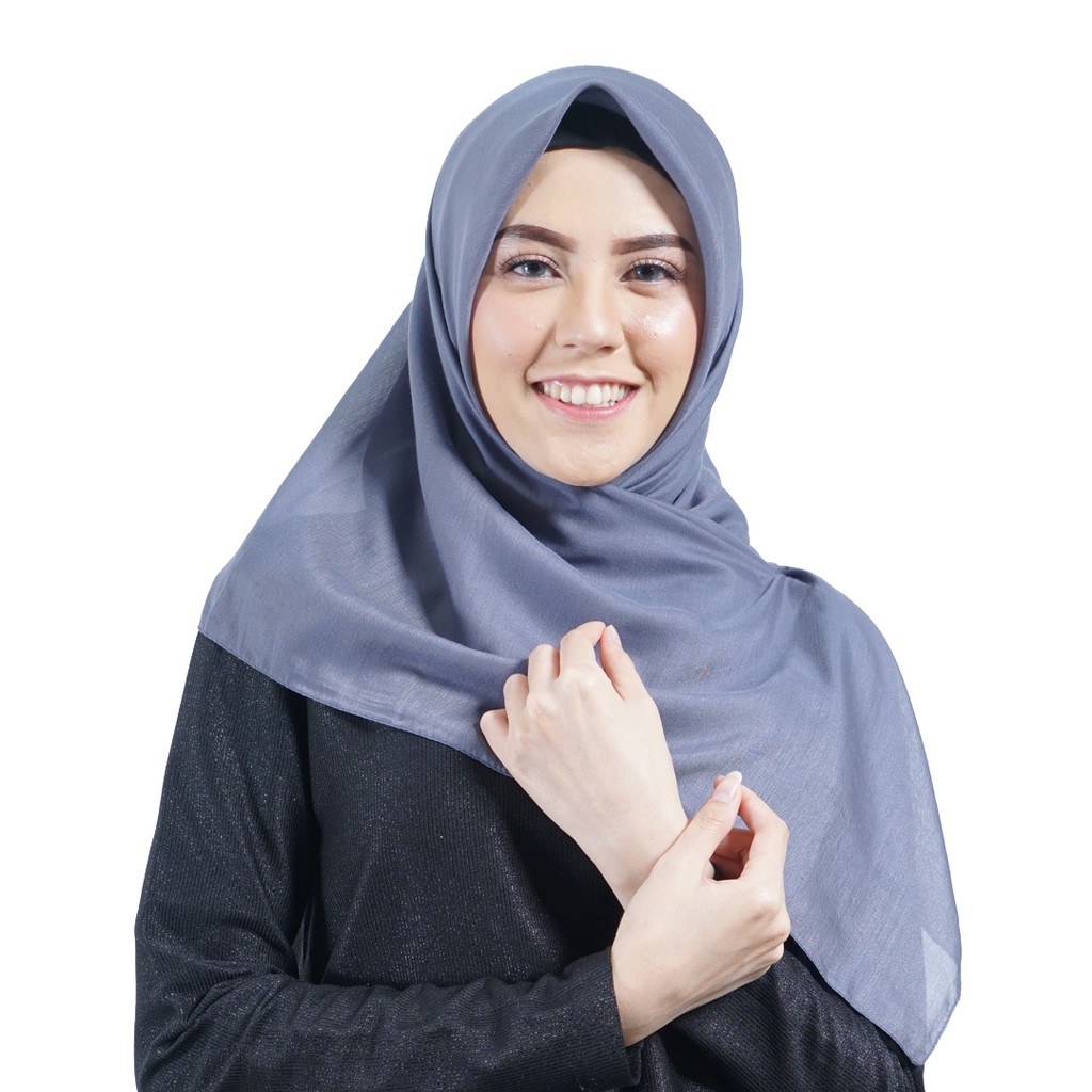 HIJAB SEGI EMPAT TURKEY SAPHIRE Shopee Indonesia