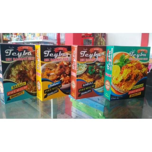 

Nasi Mandi Kebuli Bukhori Biryani Teyba 450 G