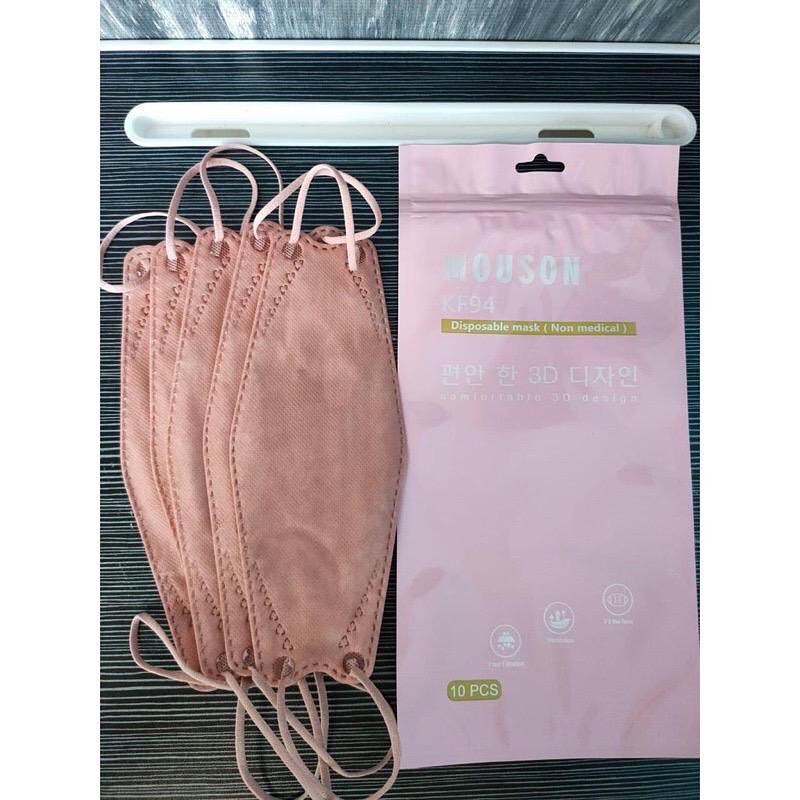 Masker Mouson KF94 4ply isi 10pcs / Masker KF94 Standart Korea