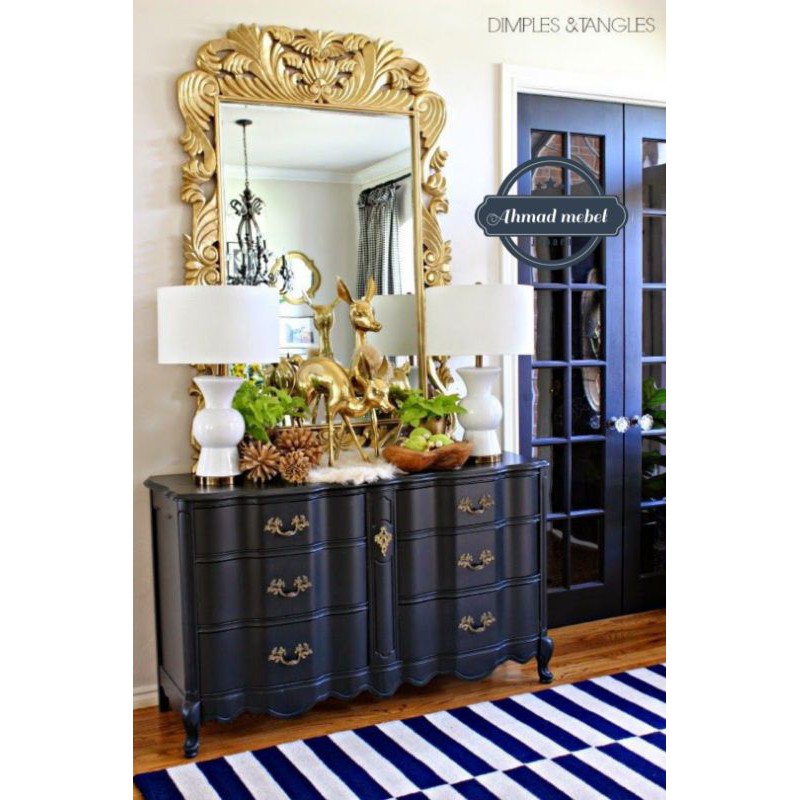 TOLET MEWAH MEJA RIAS SET