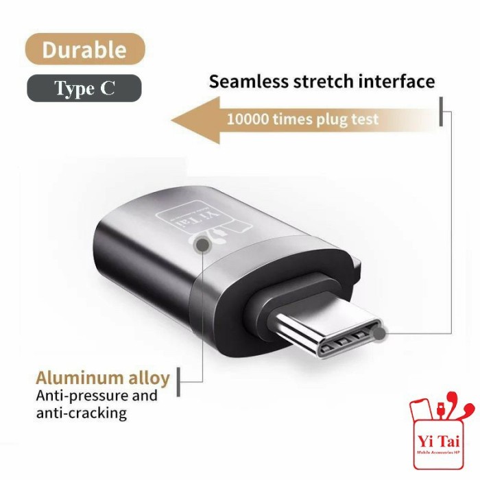 YI TAI - YTC-07 OTG Type C USB Aluminium USB 3.0