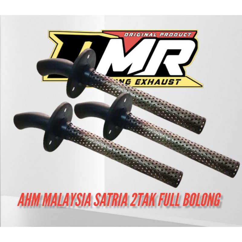 Saringan sarangan knalpot ahm malaysia satria 2tak satria hiu lumba harian full bolong