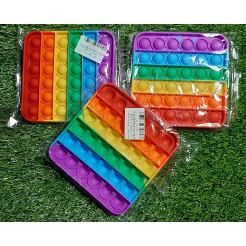 Mainan Anak Pop It  (Rainbow) Toy Anti Pereda Stress-1