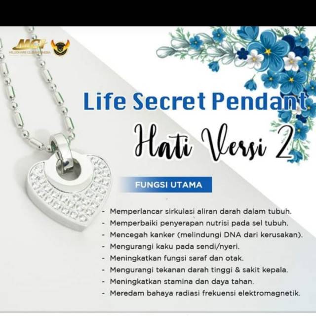 Kalung LSW HATI MCI 100%ORI