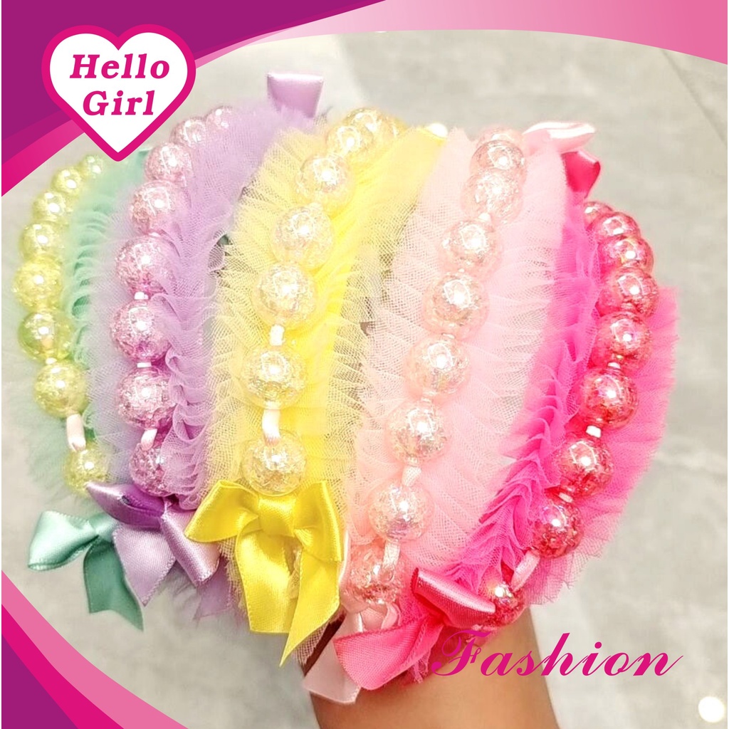 (Hello Girl)B38 Bando Anak Bando Telinga kucing blink Import