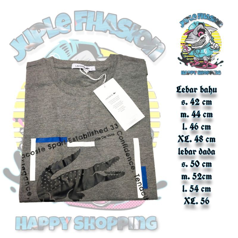 kaos lacoste import