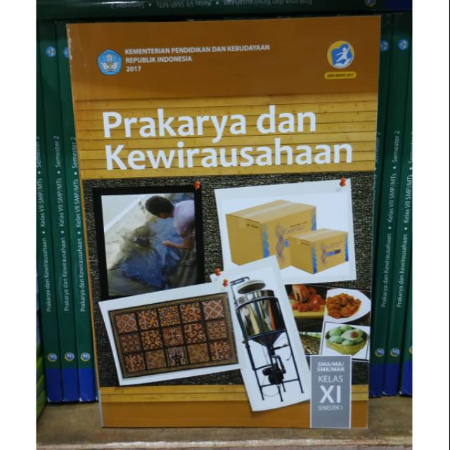 Buku Paket Prakarya Dan Kewirausahaan Kwu Semester 1 Kelas Xi 11 Sma Ma Smk Mak Shopee Indonesia