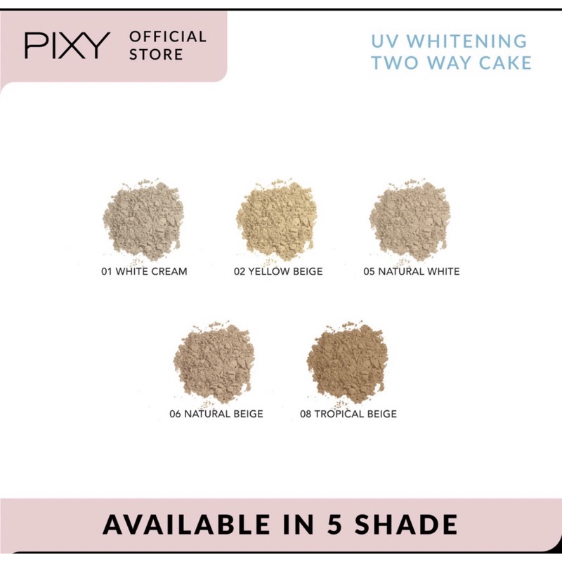 PIXY UV WHITENING PERFECT FIT TWO WAY CAKE ( TWC )