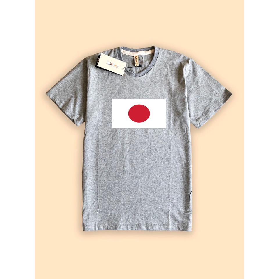 kaos tshirt premium desain bendera jepang