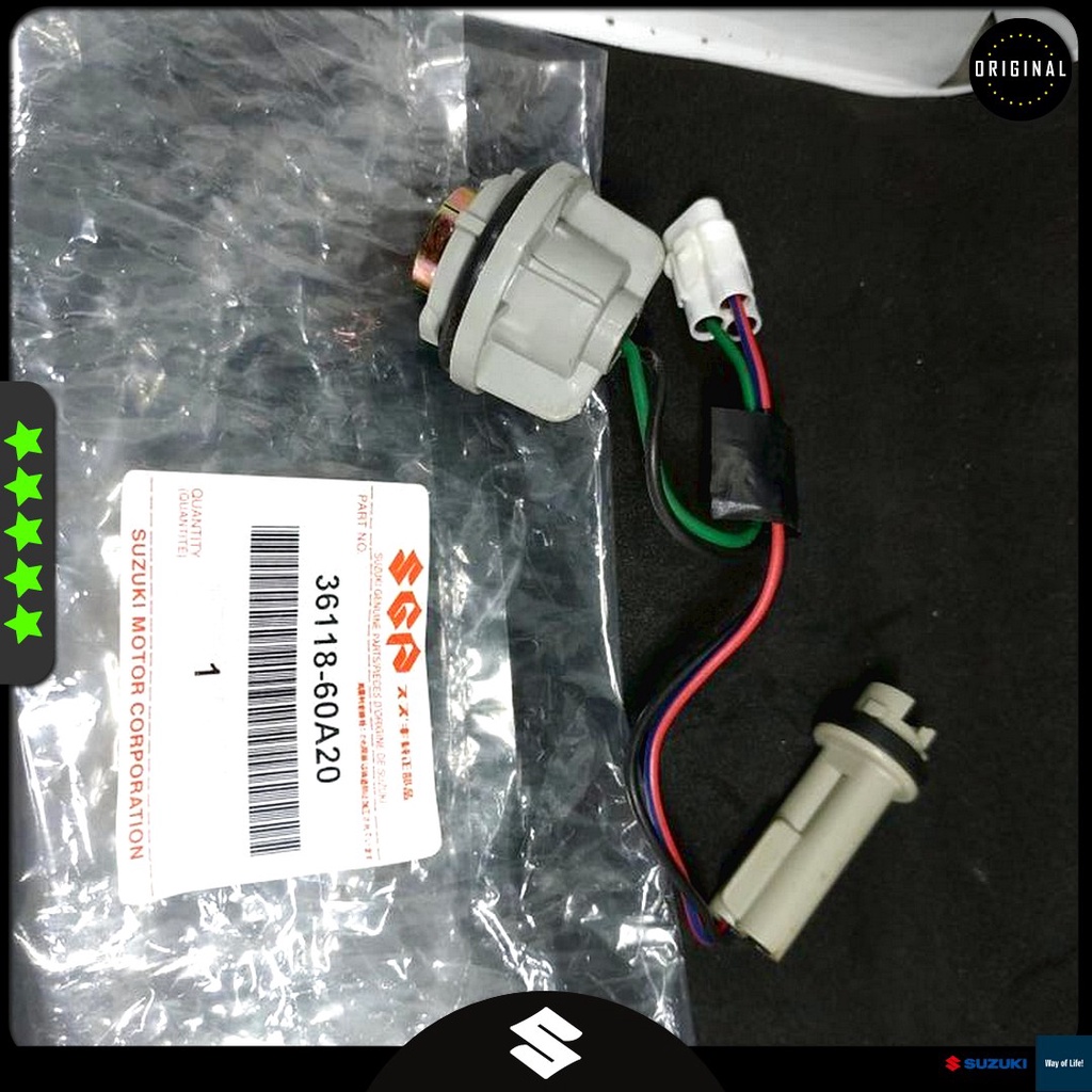 36118-60A20 Socket Headlamp Lampu Depan Suzuki Escudo / Sidekick / Vitara Epi Spare Part Original