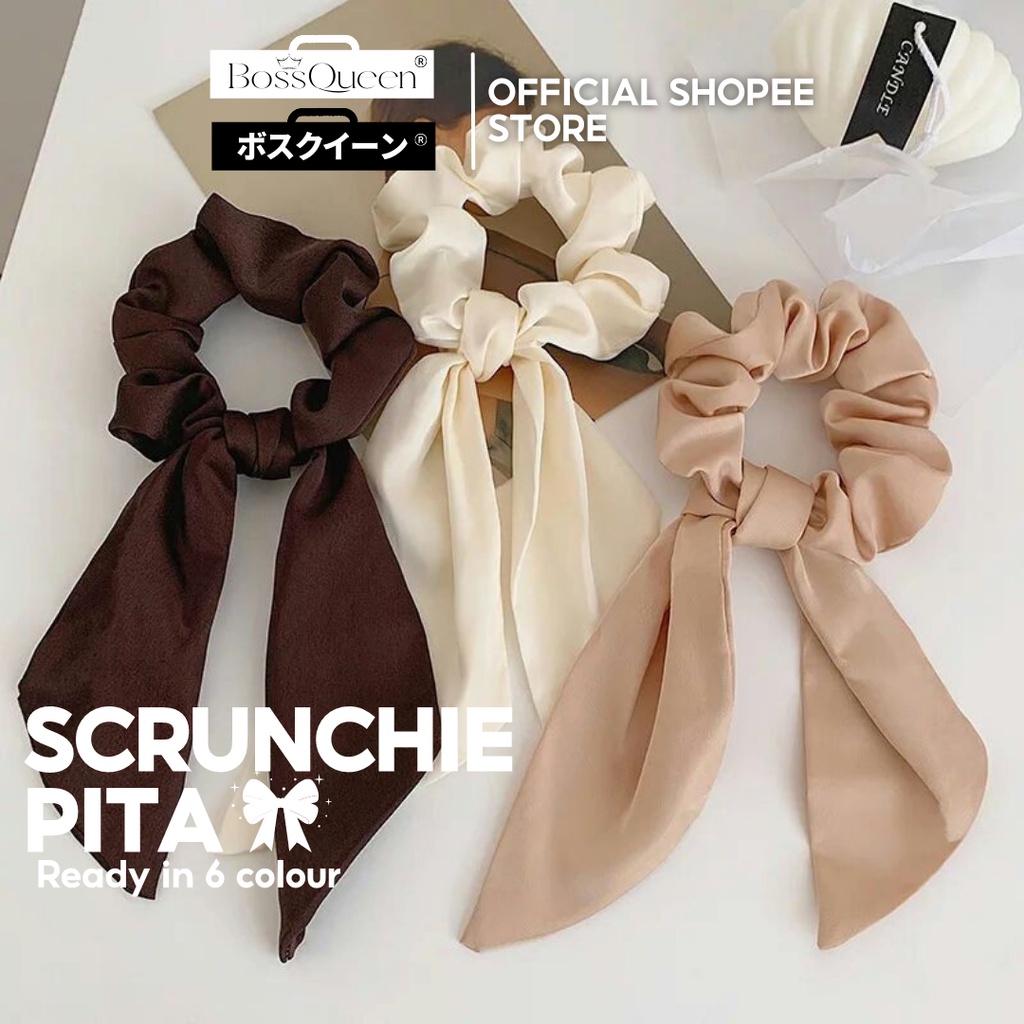 Scrunchie Hijab Anti Pusing / Ikat Rambut Hijab