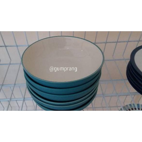Bagus Dipakai.. 1 pc Mangkok cereal keramik hijau noritake colorwave