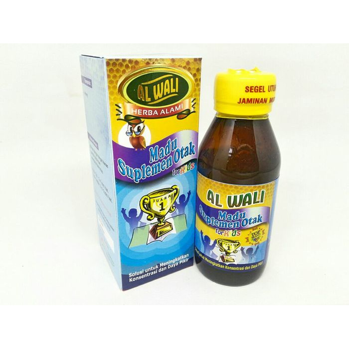

Madu Anak Suplemen Otak Al Wali / Alwaliy