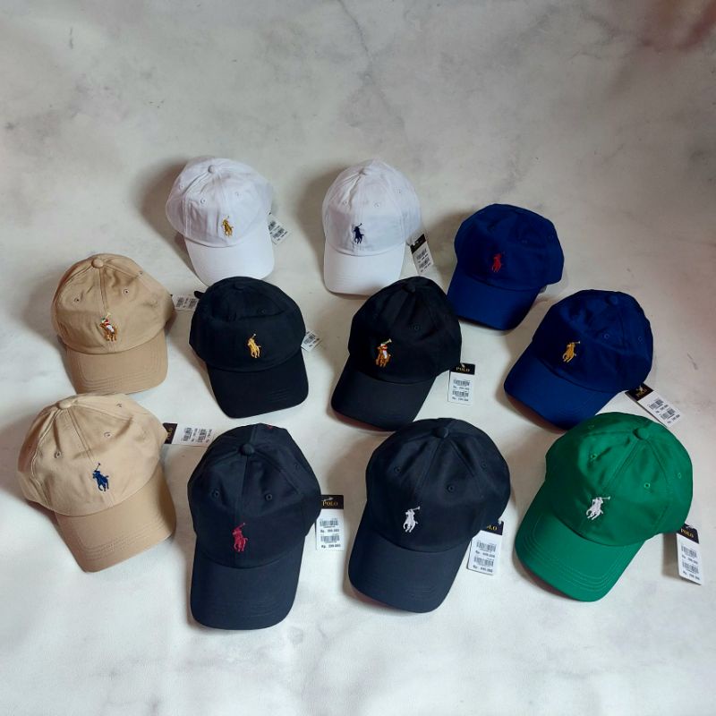 topi/caps Polo strap kulit - original 100% BNWT