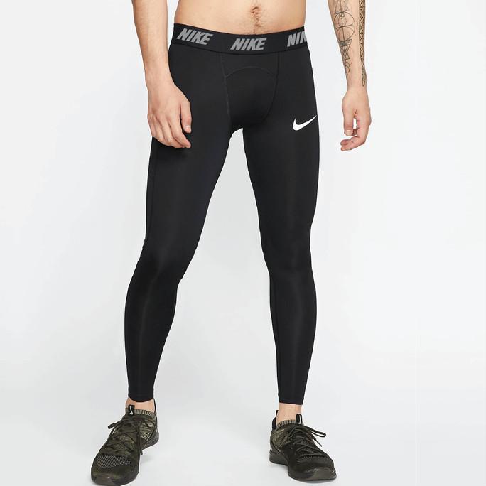 Celana Legging Pria Nike Legging Cowok Hitam Nike Pro Celana Training