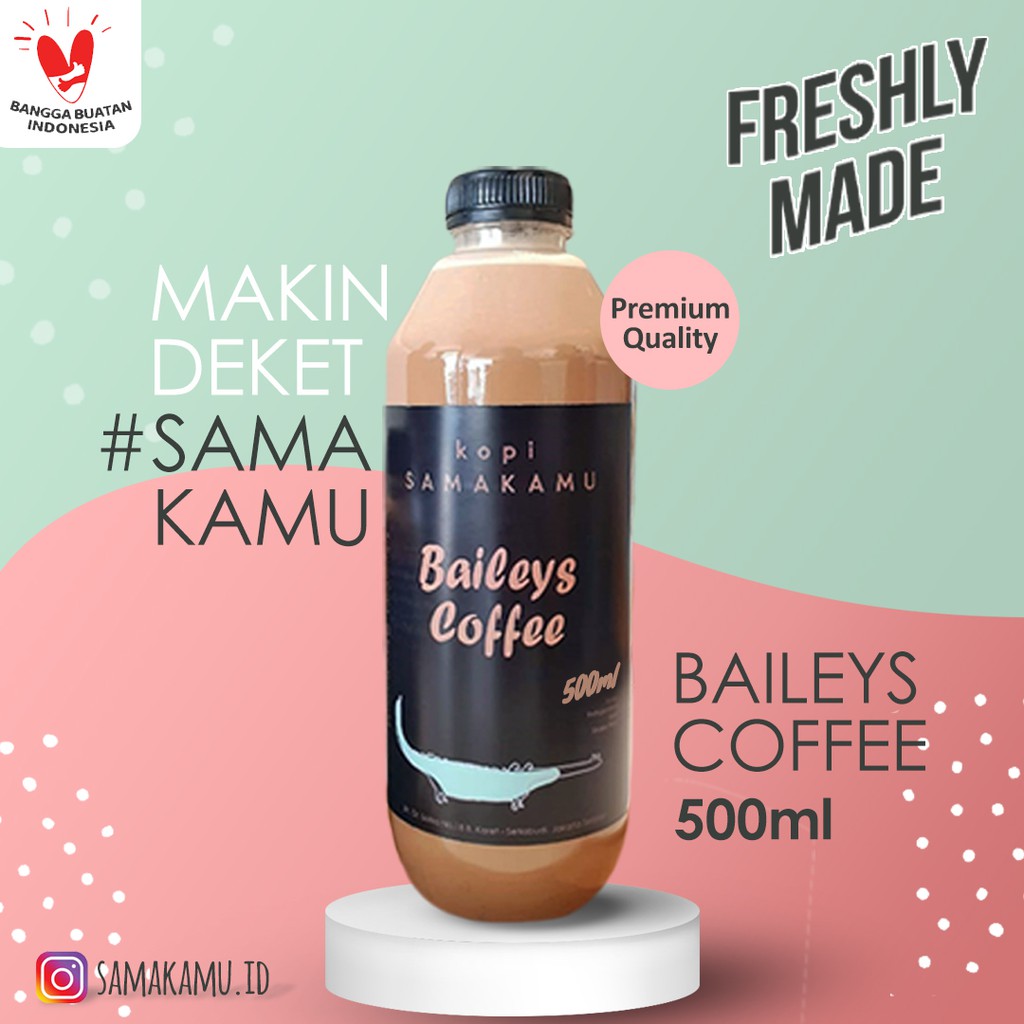 

Baileys Coffe SAMAKAMU 500ML || Made By Order || High Ingredients Only