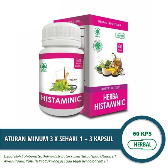 HIU Histaminic : atasi jerawat, gatal, alergi, eksim, penyakit kulit