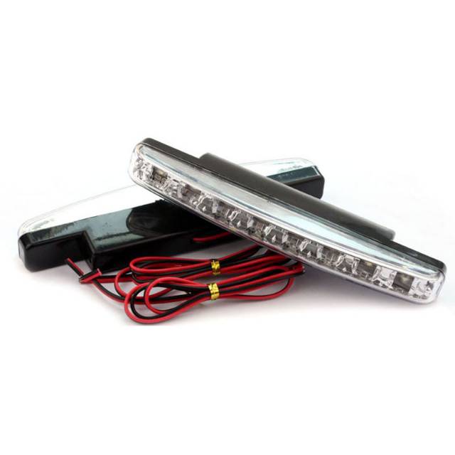 Lampu Fog Light Mobil Daytime LED 6000K 12V - LDN - Black
