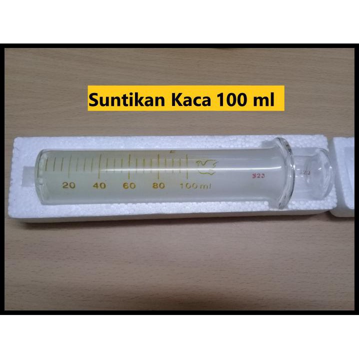 Shazfa.10 | Suntikan Kaca 100 Ml Syringe Glass Mesin Digital Printing