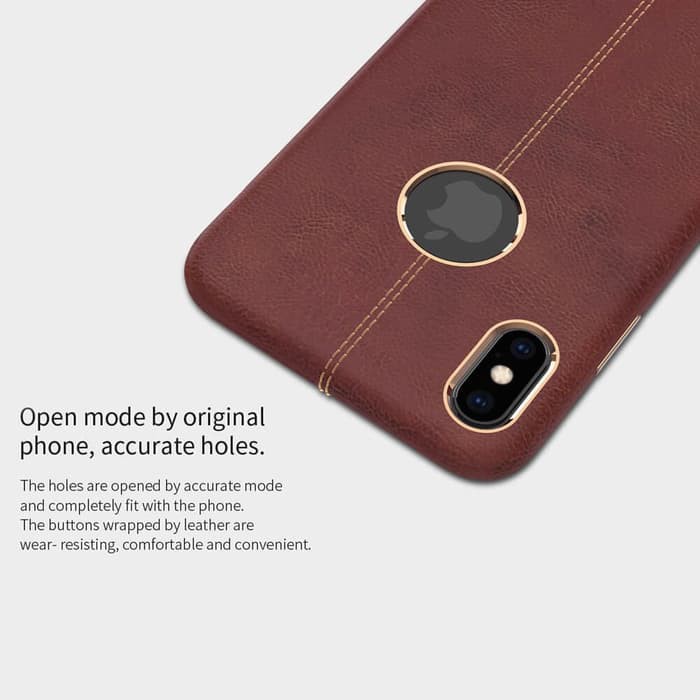 Apple iPhone XS Max (iPhone 6.5) Nillkin Englon Leather Cover case