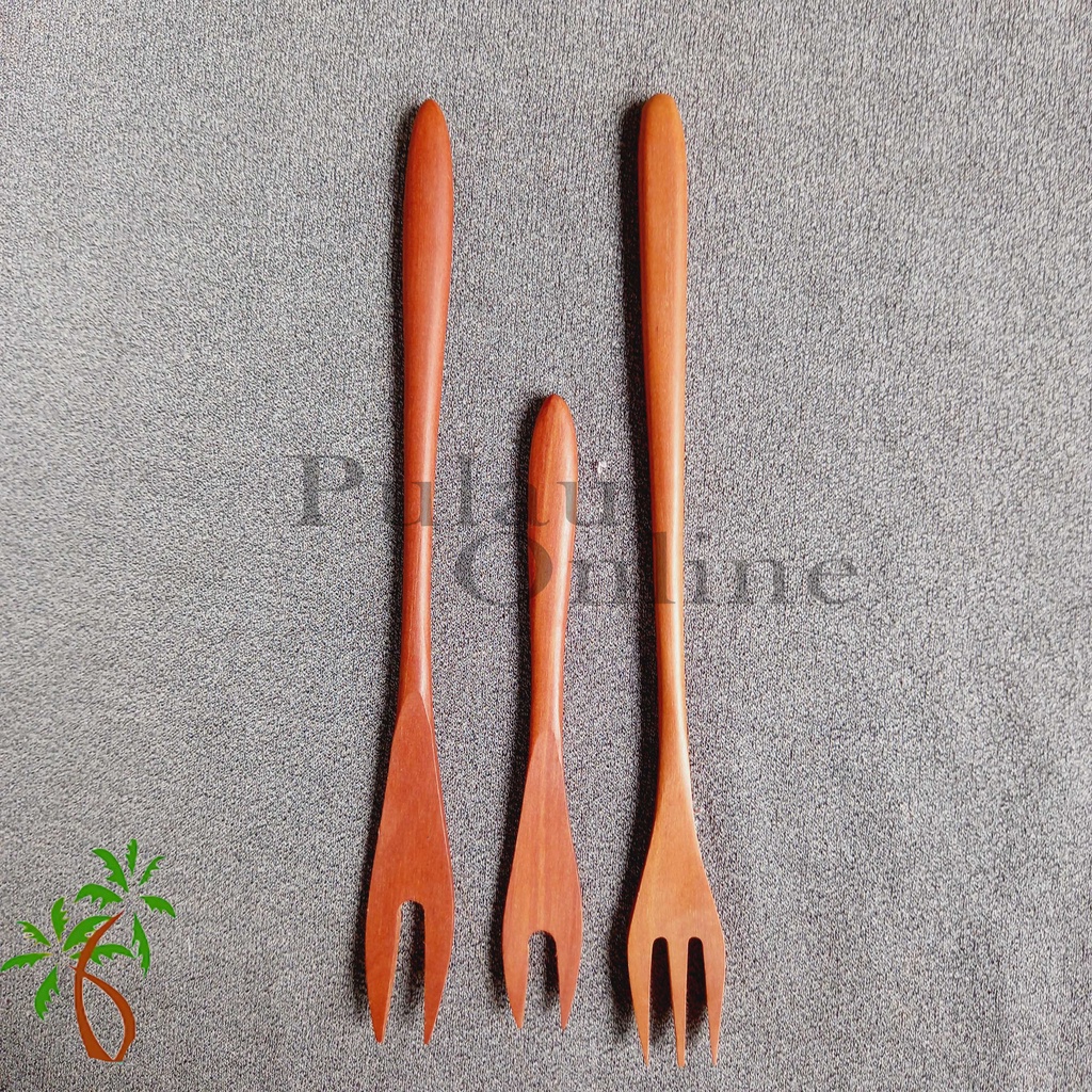 Garpu kayu panjang - Garpu kayu buah